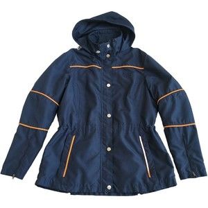 Ladies ELT Equitation Liberte Tradition Navy Equestrian Jacket W/Hood Size L